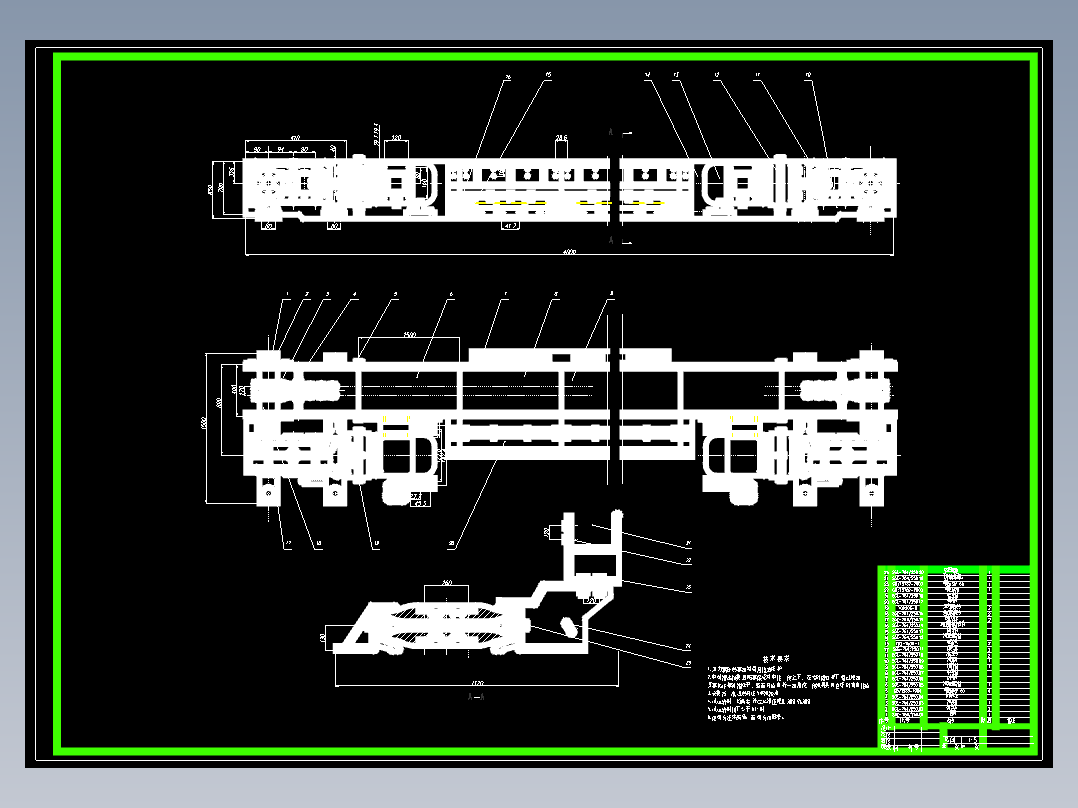 双刮板链式给料机设计含8张CAD图+说明书