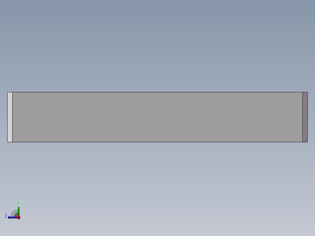 电动滑台模组MTG100-120减速机法兰右视图