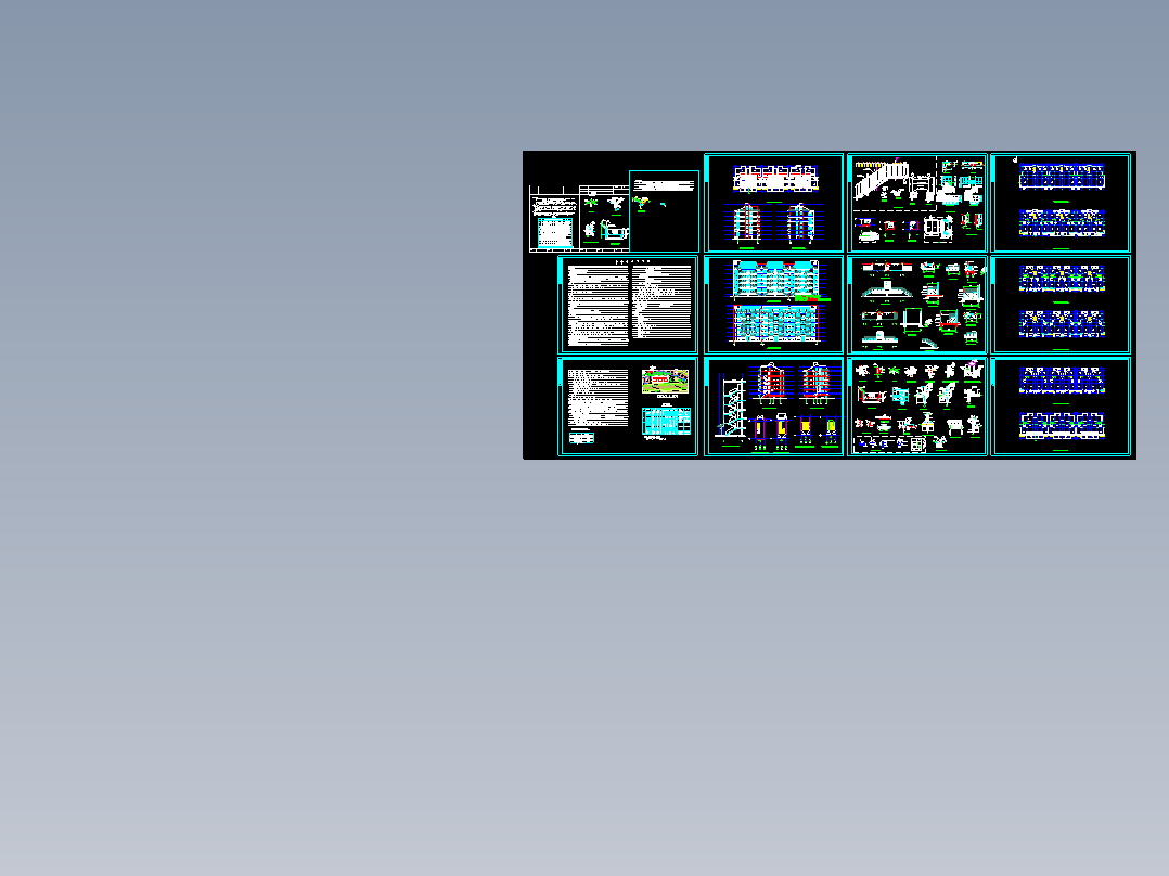 一多层住宅施工图