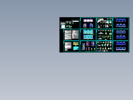 一多层住宅施工图