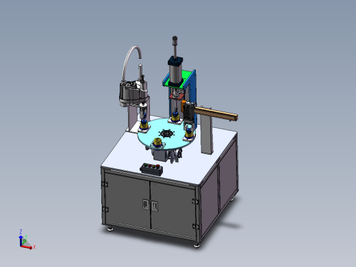 分割器浮动平台压装sw21可编辑