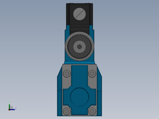 FWH-03直流线盒式电液换向阀前视缩略图