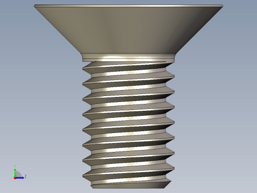 Screw_ISO_10642_M6x12_A2.STEP左视缩略图