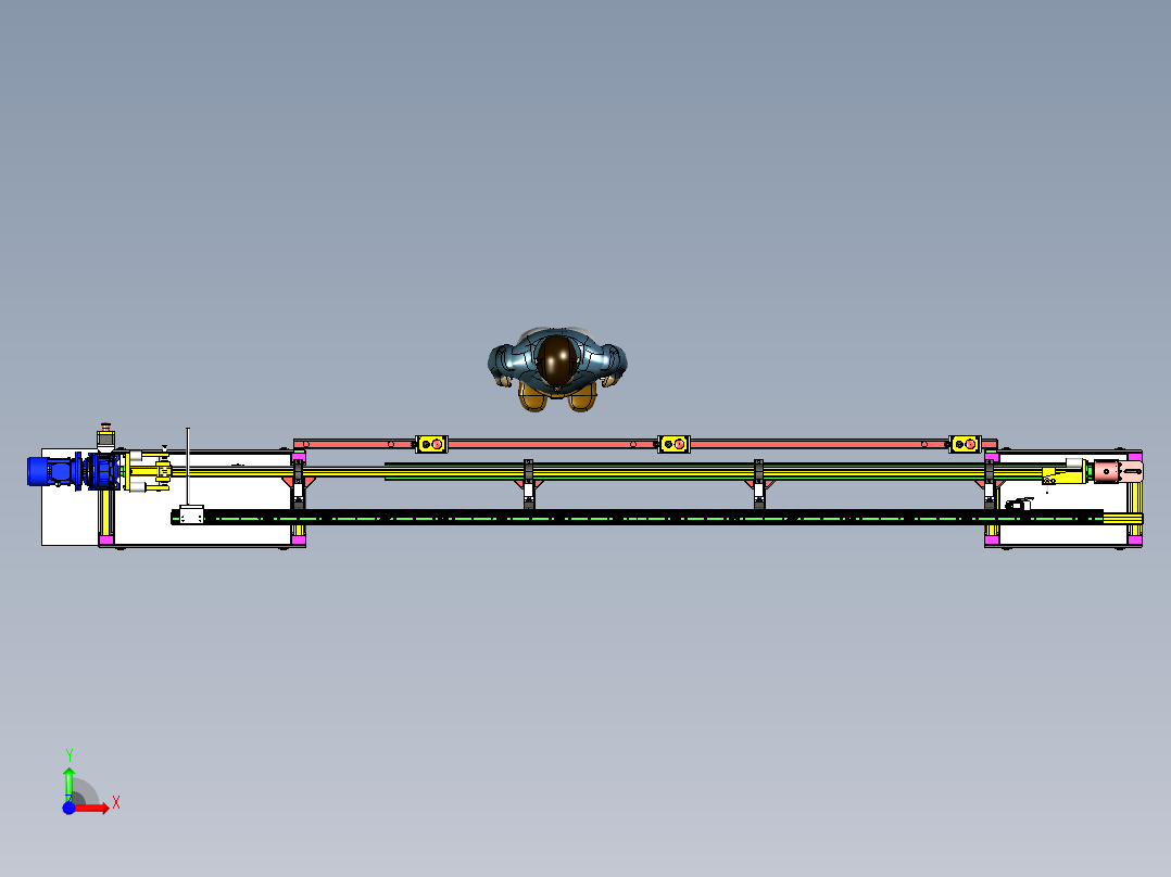 A0002585-绕线机在高压软管上缠绕保护螺旋前视图