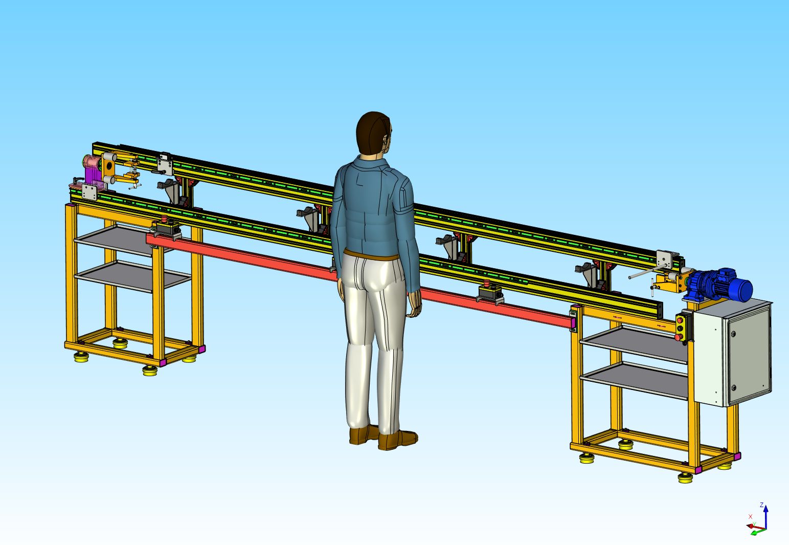 A0002585-绕线机在高压软管上缠绕保护螺旋