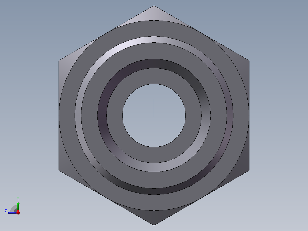 直通内螺纹接头、5DB-20-06右视图