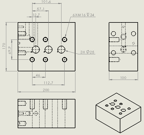块（底板）- NG25
