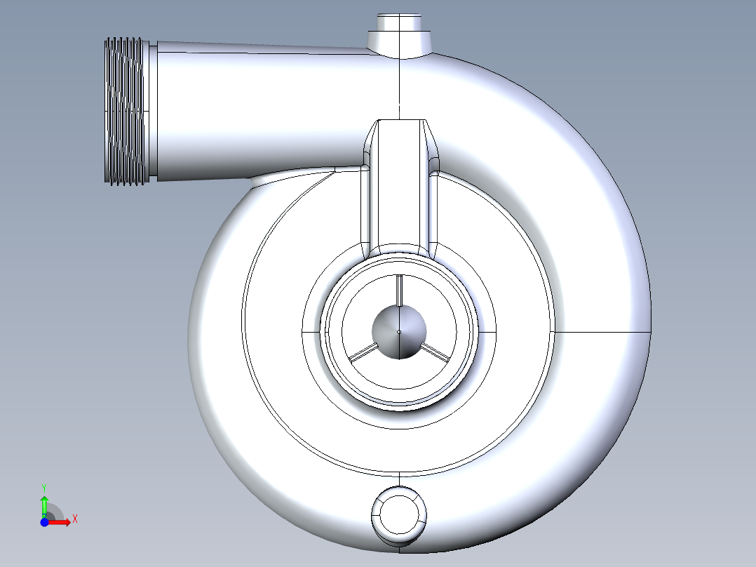 Wick 100G 高压消防泵前视图