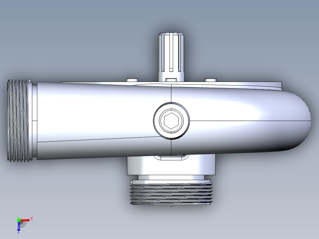 Wick 100G 高压消防泵俯视图