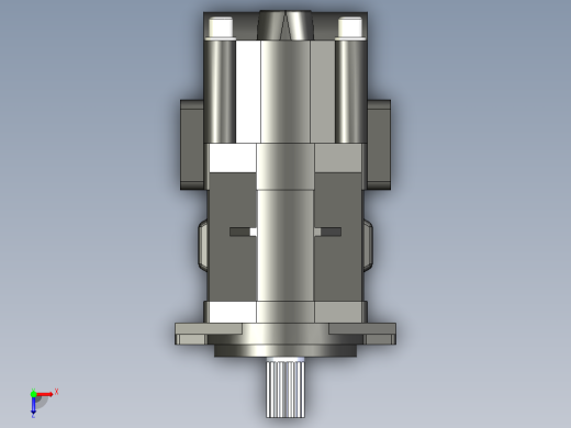 CBHYG-F双联齿轮油泵CBHYG-F36-F4.5-ATΦ俯视缩略图