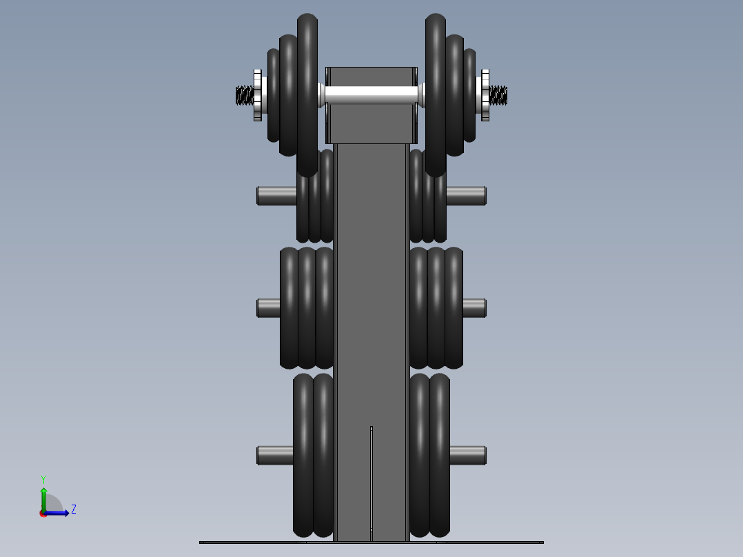 健身器材(29)左视图