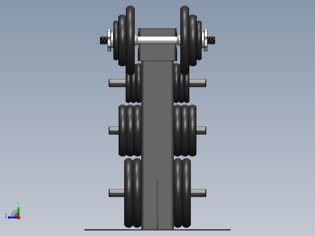 健身器材(29)右视图