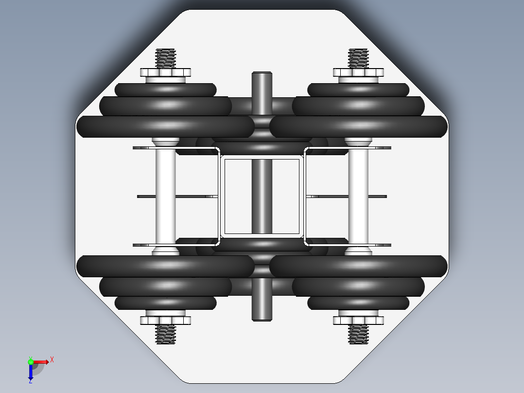 健身器材(29)俯视图