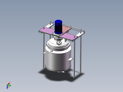 压力容积、真空加热搅拌罐