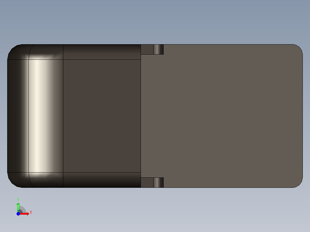 手枪左轮冲锋枪老式狙击步枪设计3D图纸l85a3-1 2 STP UG X_T前视图