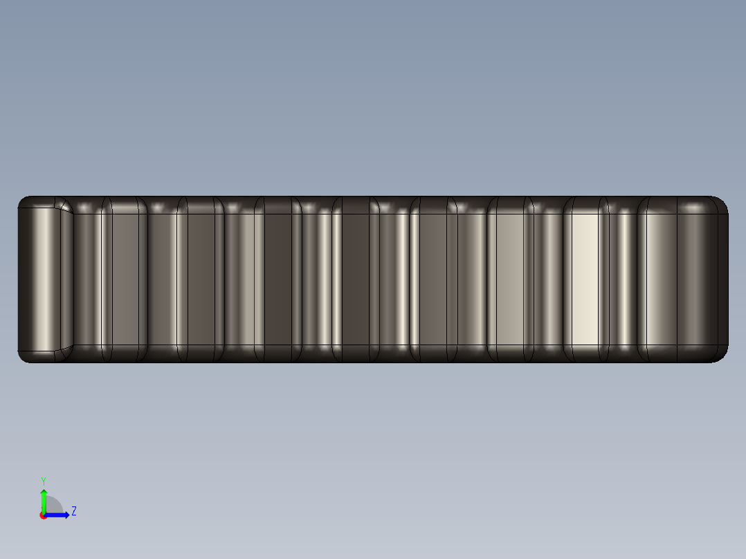 手枪左轮冲锋枪老式狙击步枪设计3D图纸l85a3-1 2 STP UG X_T左视图