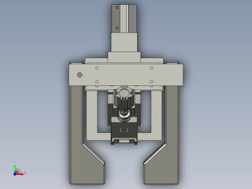 电容剪脚折弯折弯总成04-2前视缩略图