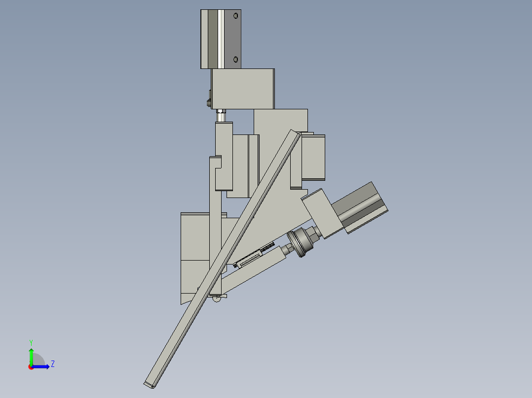 电容剪脚折弯折弯总成04-2左视图