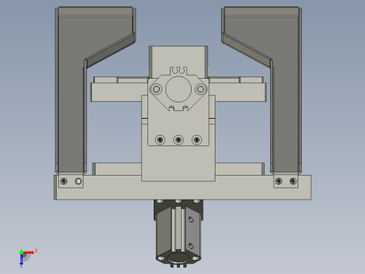 电容剪脚折弯折弯总成04-2俯视缩略图