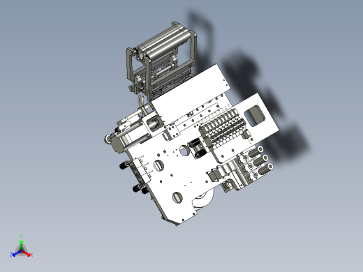 YWP200K4-08-00收尾贴胶组件