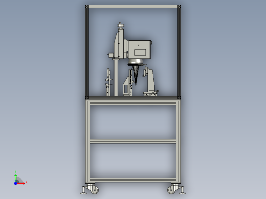 机械手的自动化送料检测系统前视缩略图