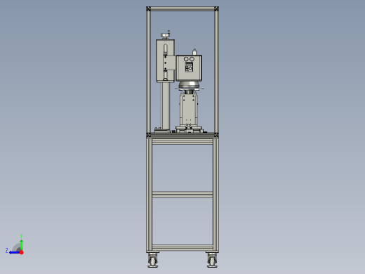 机械手的自动化送料检测系统右视缩略图