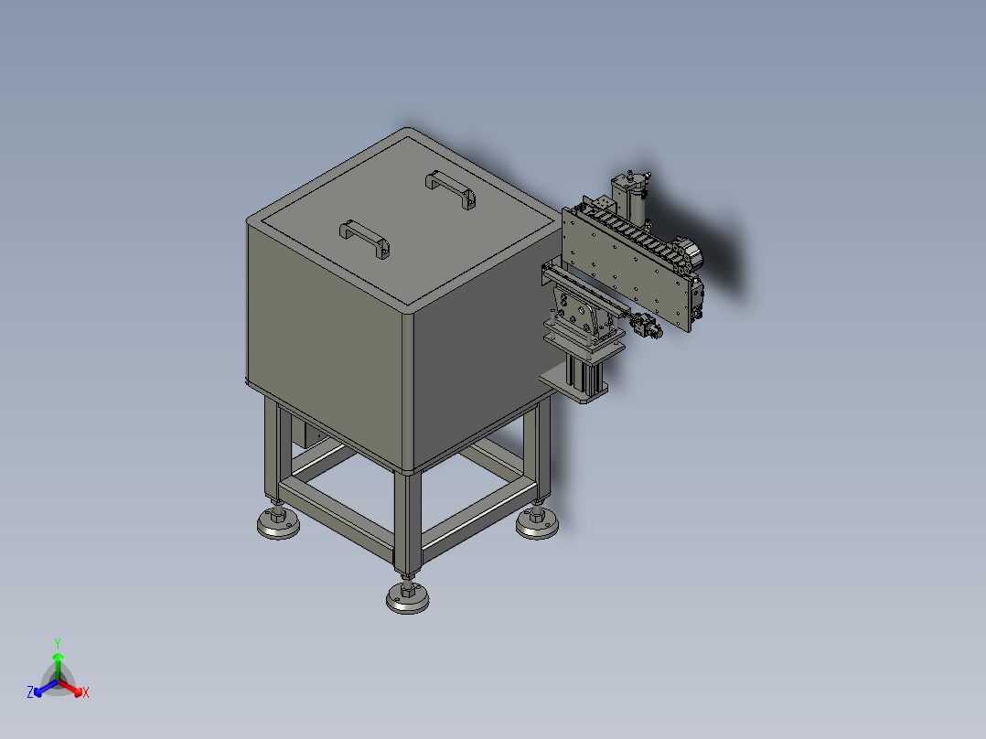 BBBB-正负极片装配组件主视图
