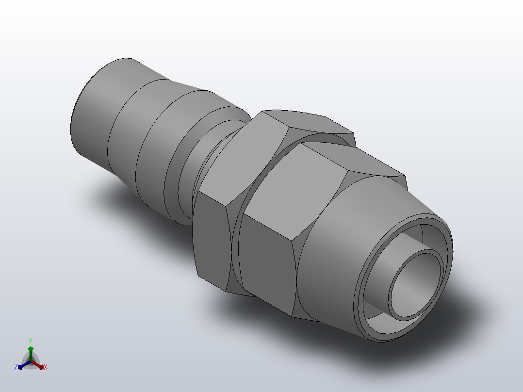 PA快换接头[PA803　] (2)主视图