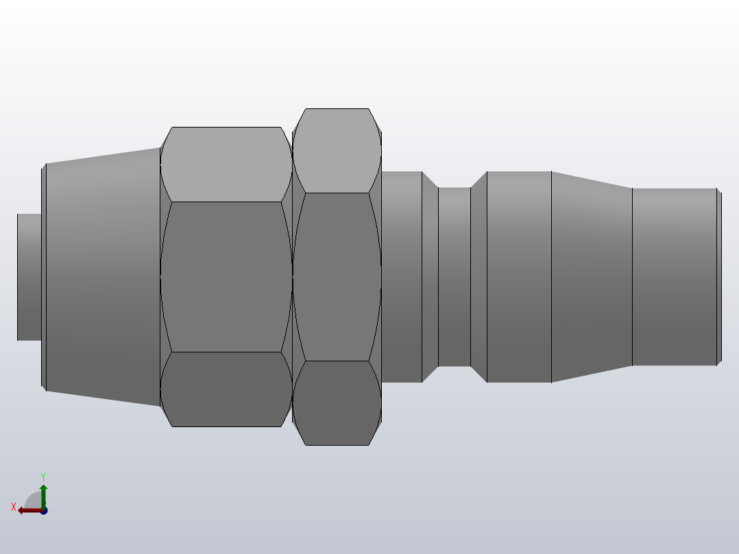 PA快换接头[PA803　] (2)后视图