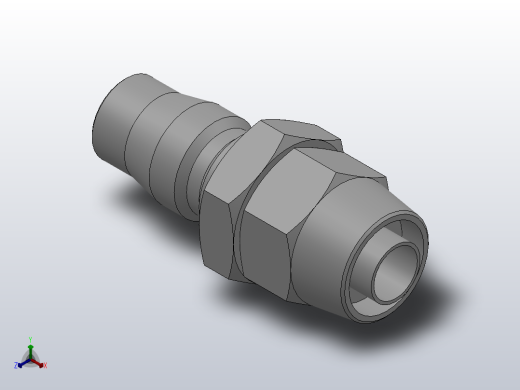 PA快换接头[PA803　] (2)正等轴测缩略图