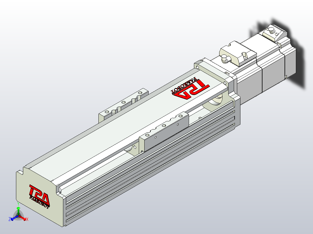 日规模组半封闭丝杆TPA-HNR-85D-1610C-L100-M-C-P20-N3主视图