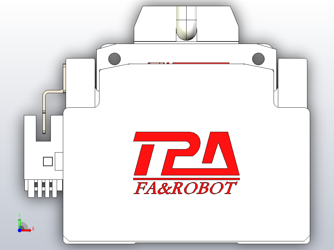 日规模组半封闭丝杆TPA-HNR-85D-1610C-L100-M-C-P20-N3前视图