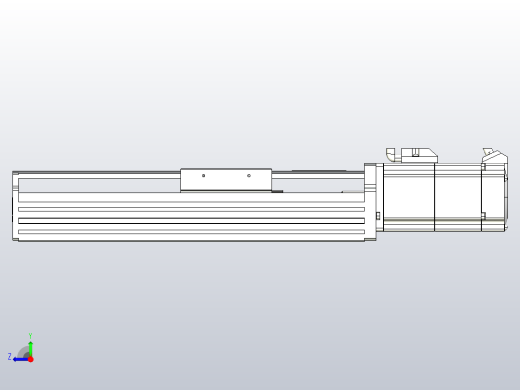 日规模组半封闭丝杆TPA-HNR-85D-1610C-L100-M-C-P20-N3右视缩略图