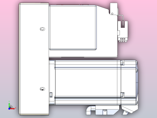 皮带直线轴半封闭可选导轨TPA-HNB-120D-110-L2150-LP-Y-P40-N3前视缩略图