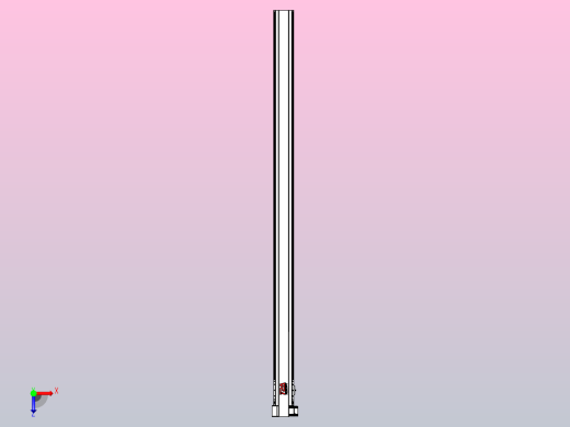 皮带直线轴半封闭可选导轨TPA-HNB-120D-110-L2150-LP-Y-P40-N3俯视缩略图