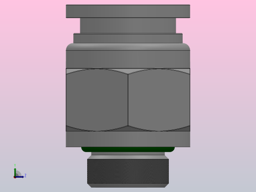 SSC-G 螺纹直通-G螺纹管接头_SSC12-G02左视缩略图