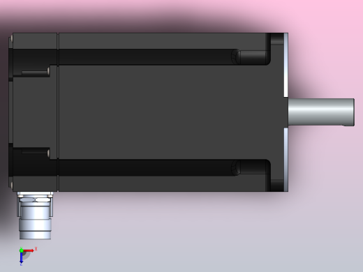 伺服电机模型俯视缩略图