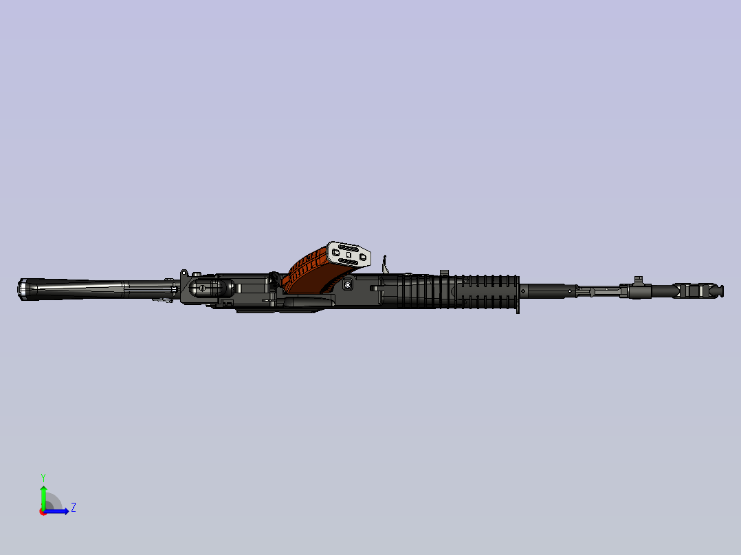 AN-94 Reference Model左视图