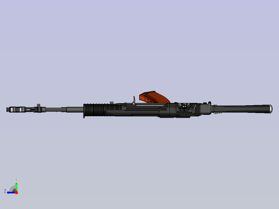 AN-94 Reference Model右视图