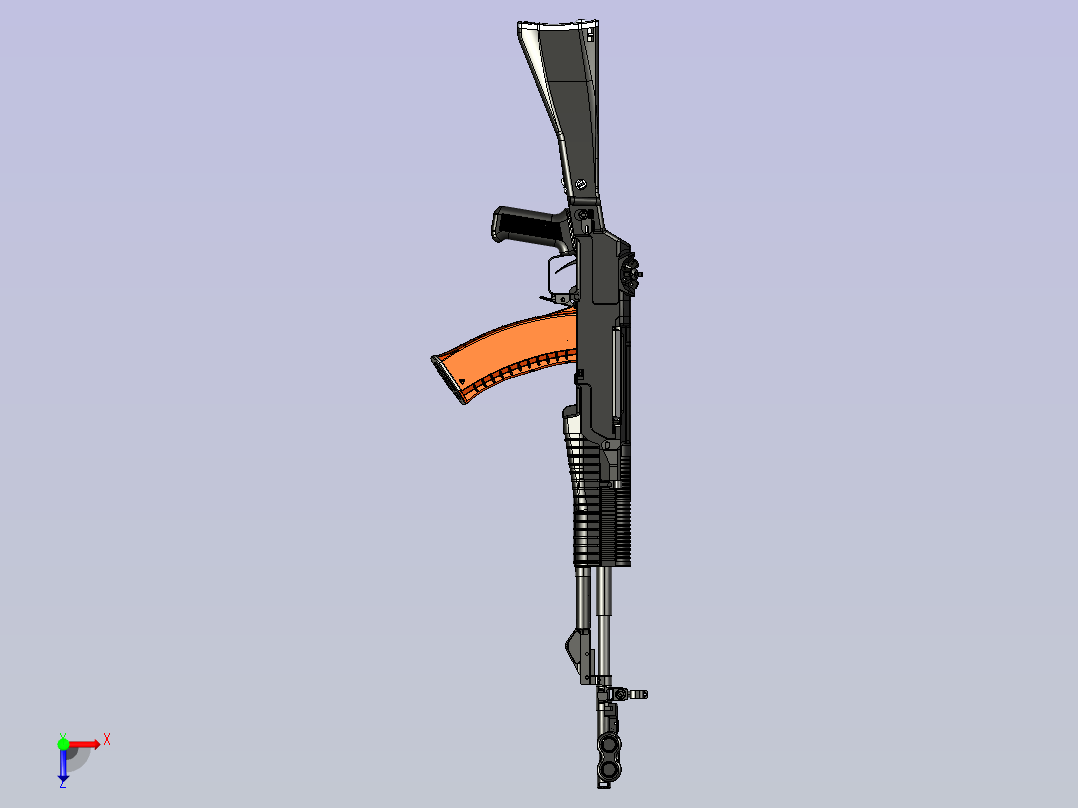 AN-94 Reference Model俯视图