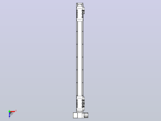 皮带直线轴双滑块型TPA-GCBS-50-P42-L275-LP-M10-N3俯视缩略图