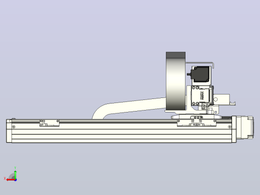 XYGT320-A2-400-250-M-C-0001负载5-8KG XY丝杆模组 内嵌式 XYGT320-A2 替换东佑达TOYO直线滑台模组后视缩略图