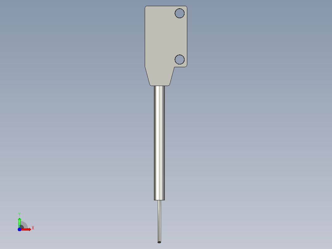 光电传感器WTF-100NO前视图