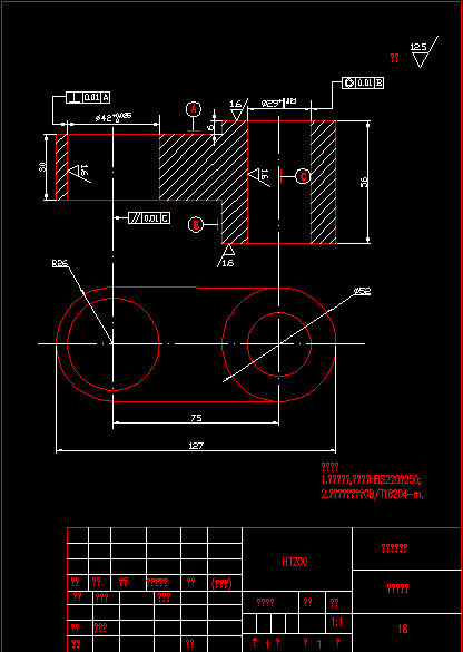 弹簧吊耳零件工艺及加工Φ30 两孔夹具设计