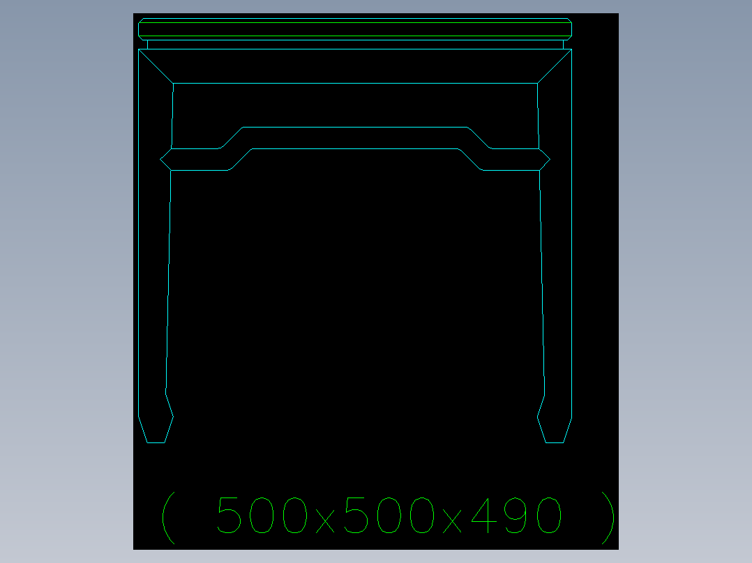 家装类CAD图块(五)-FH01053J