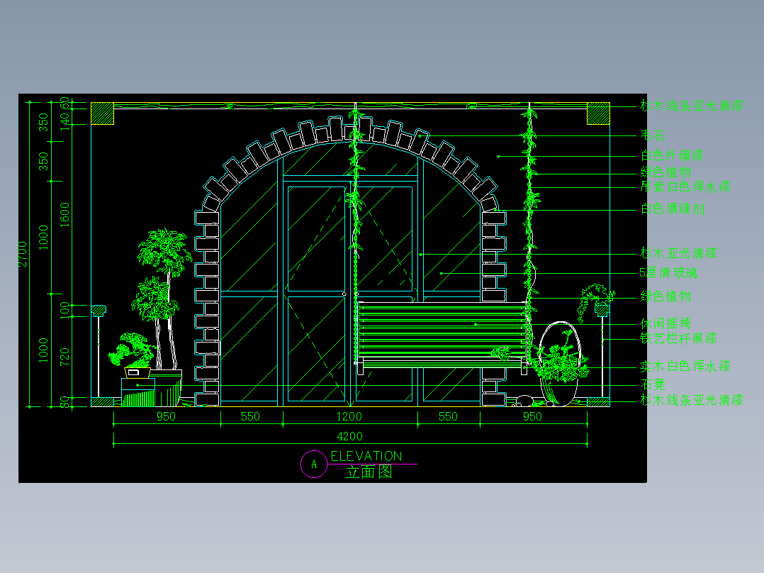 家装类CAD图块(三)-FH01010G