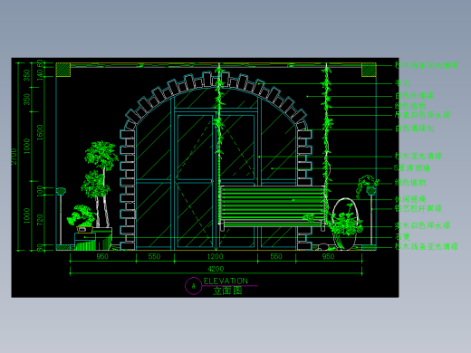 家装类CAD图块(三)-FH01010G