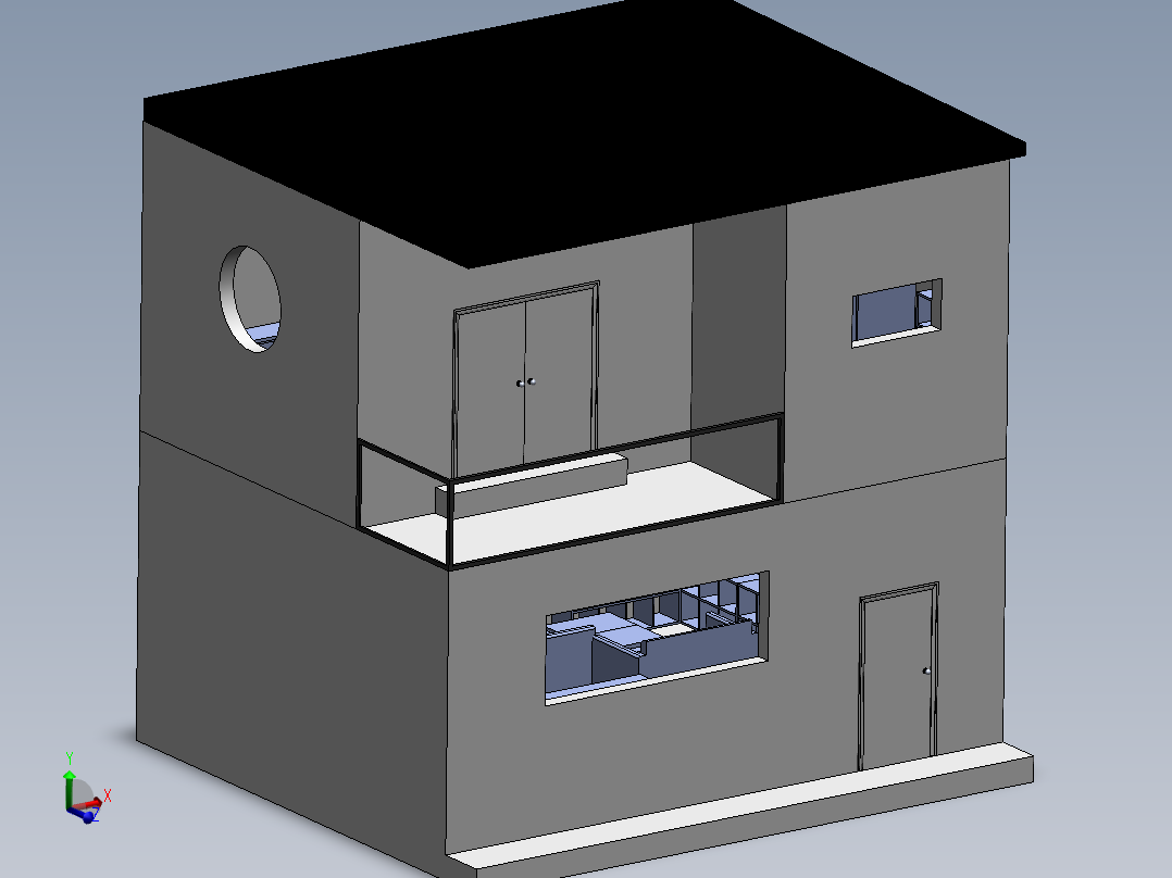 小房子（二层楼房，SW2015