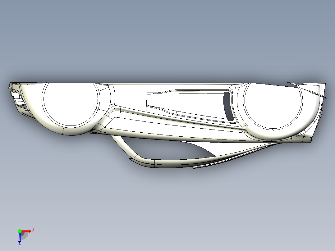 超级跑车俯视图