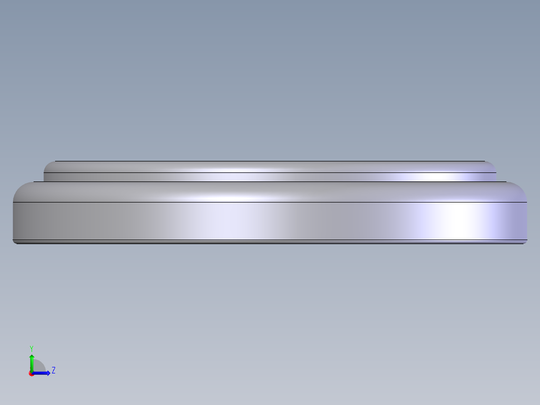 纽扣电池左视图